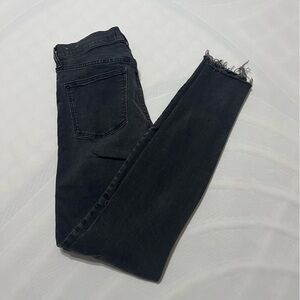 Distressed Black Skinny Jeans
